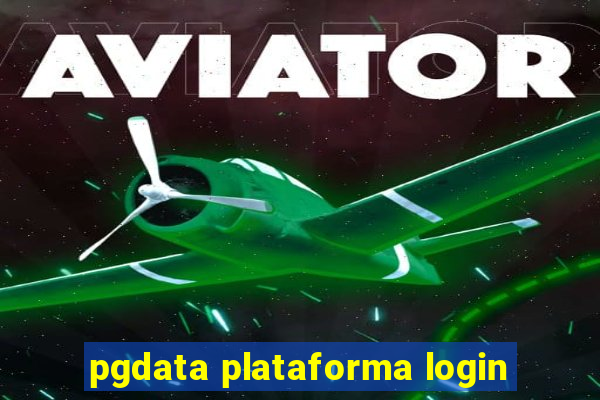 pgdata plataforma login