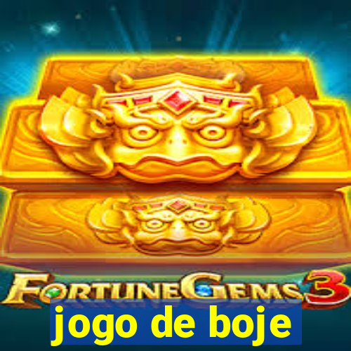 jogo de boje