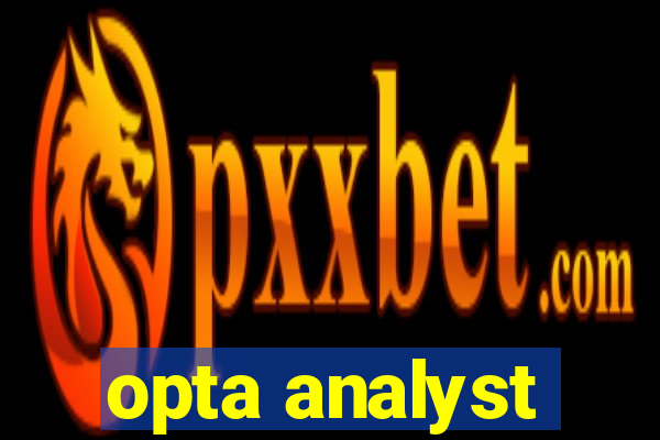 opta analyst