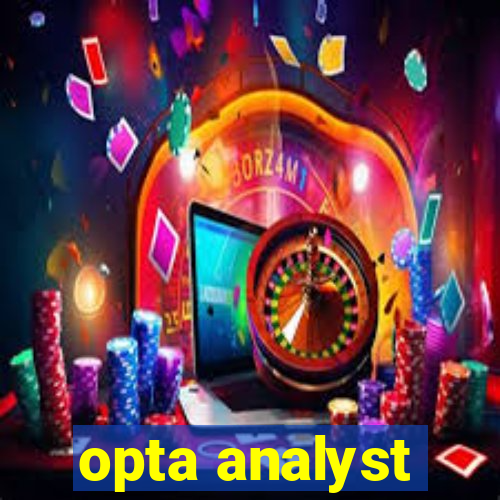 opta analyst