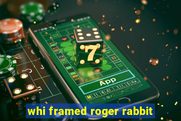 whi framed roger rabbit