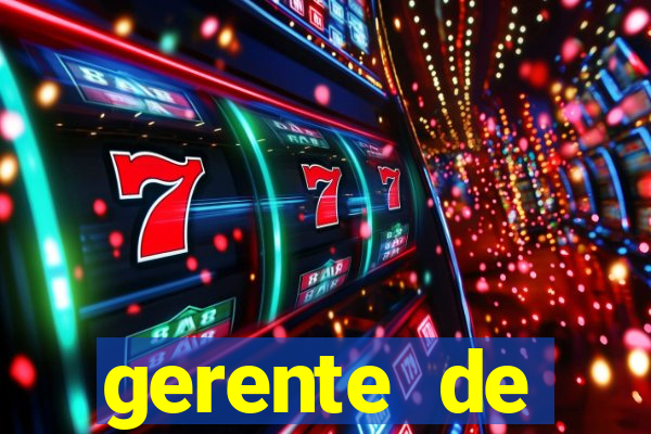 gerente de plataforma slots