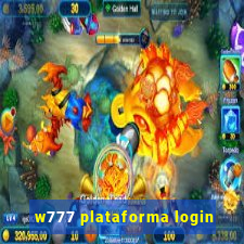 w777 plataforma login