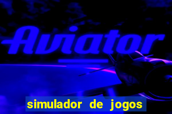 simulador de jogos de futebol apostas