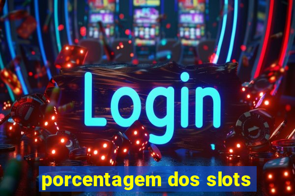 porcentagem dos slots