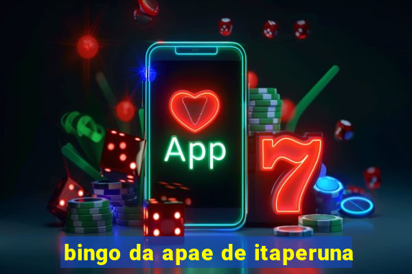 bingo da apae de itaperuna