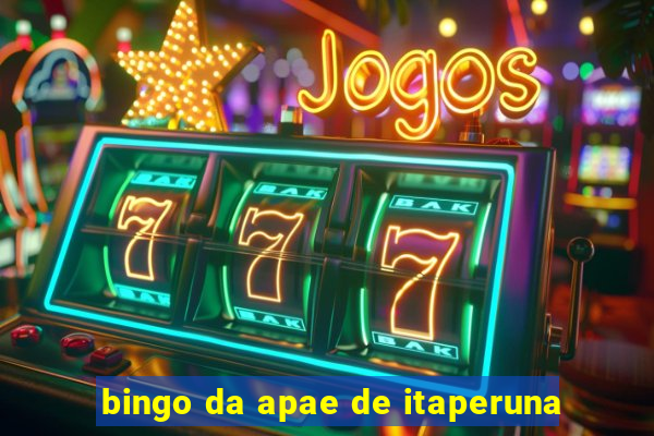 bingo da apae de itaperuna