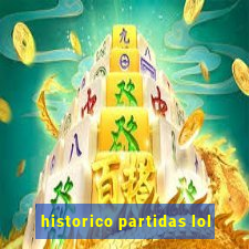 historico partidas lol