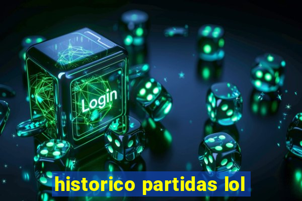 historico partidas lol