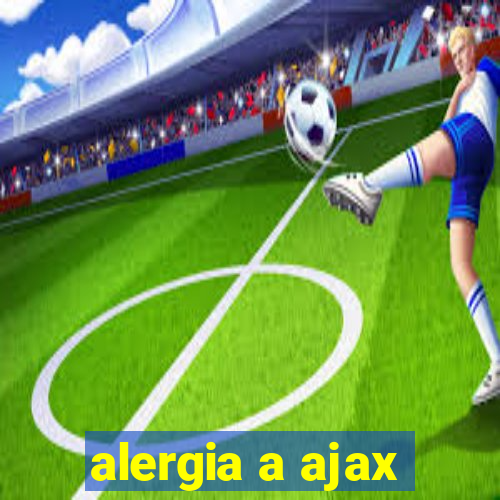 alergia a ajax