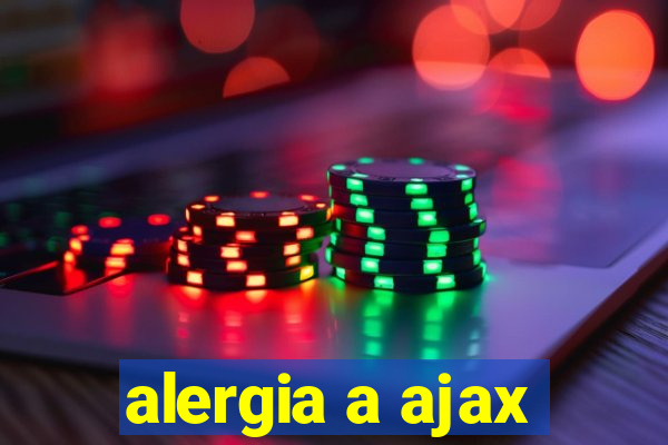 alergia a ajax