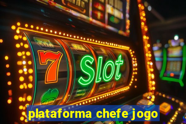 plataforma chefe jogo