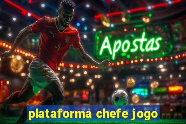 plataforma chefe jogo