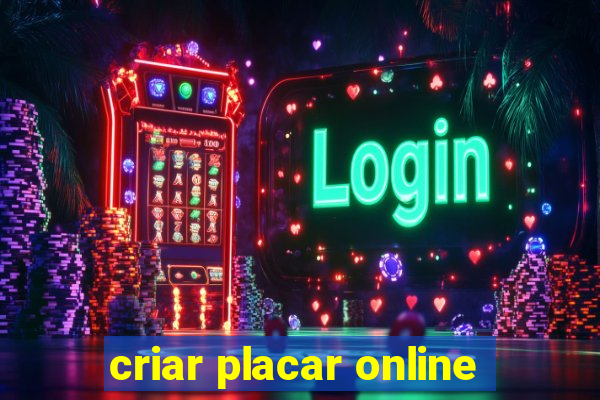 criar placar online