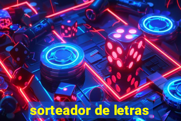 sorteador de letras