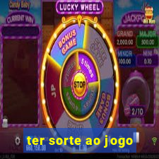 ter sorte ao jogo