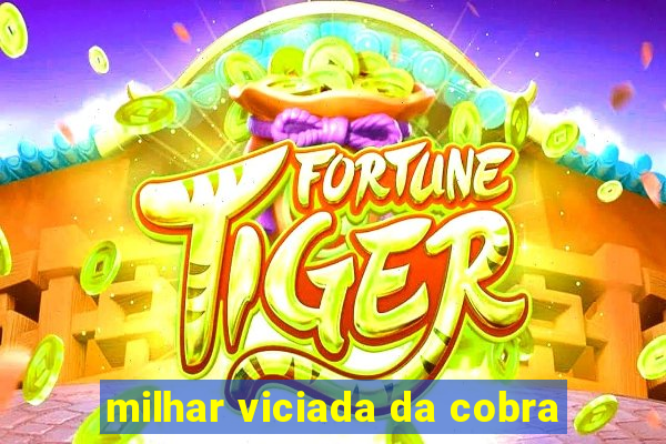 milhar viciada da cobra