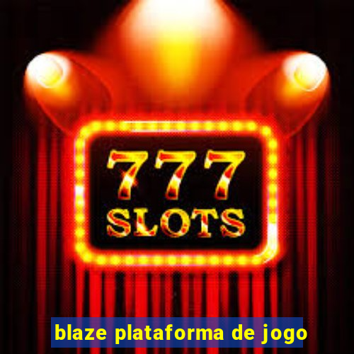 blaze plataforma de jogo