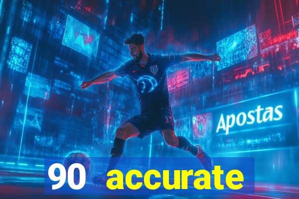 90 accurate football predictions