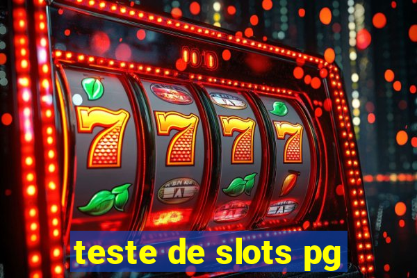 teste de slots pg