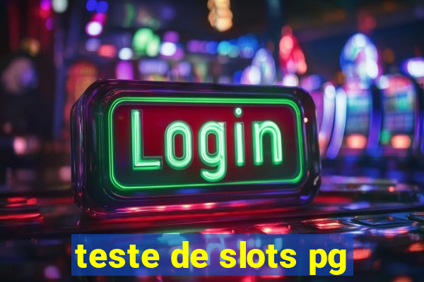 teste de slots pg