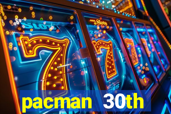 pacman 30th anniversary sonic