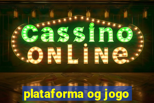 plataforma og jogo