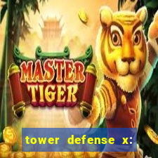 tower defense x: beta codes