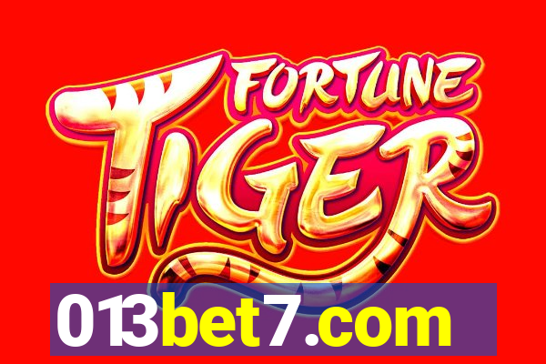 013bet7.com