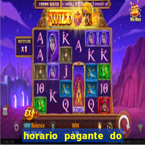 horario pagante do coelho fortune