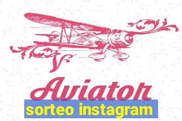 sorteo instagram