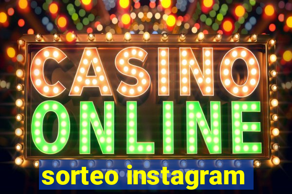 sorteo instagram