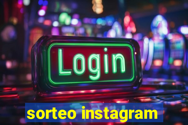 sorteo instagram