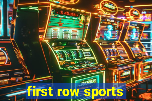 first row sports