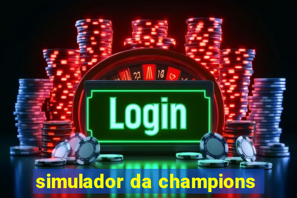 simulador da champions