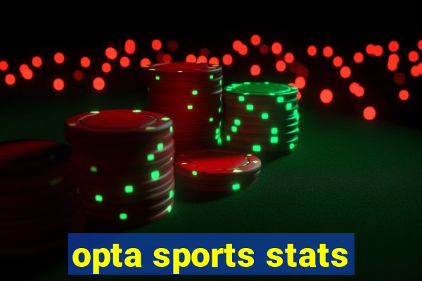 opta sports stats