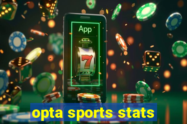 opta sports stats