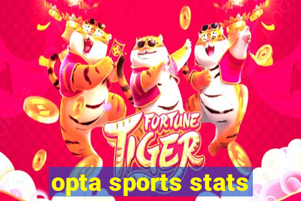 opta sports stats