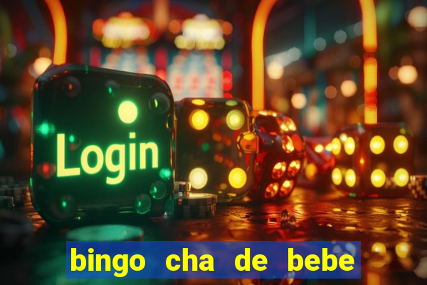 bingo cha de bebe cartelas para imprimir