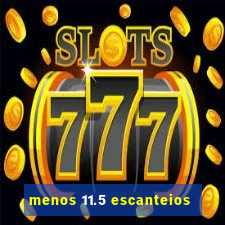 menos 11.5 escanteios