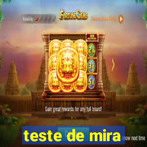 teste de mira