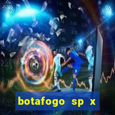 botafogo sp x palmeiras futemax