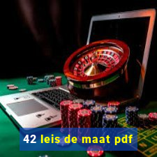 42 leis de maat pdf