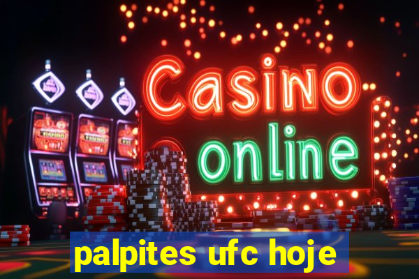 palpites ufc hoje