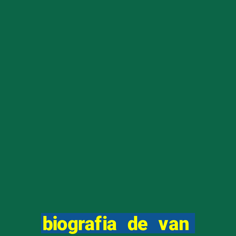 biografia de van gogh resumida