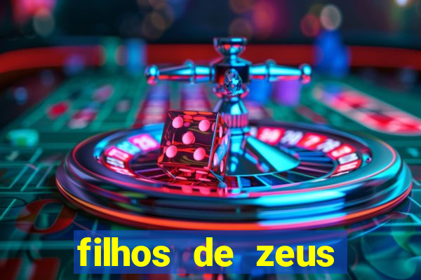 filhos de zeus mitologia grega