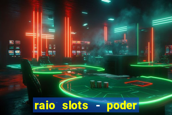 raio slots - poder de zéus