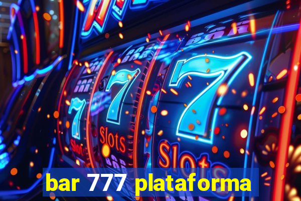 bar 777 plataforma