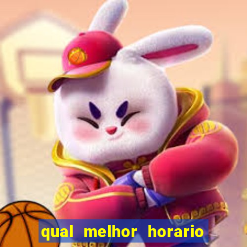 qual melhor horario de jogar fortune rabbit