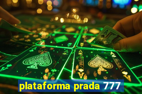 plataforma prada 777